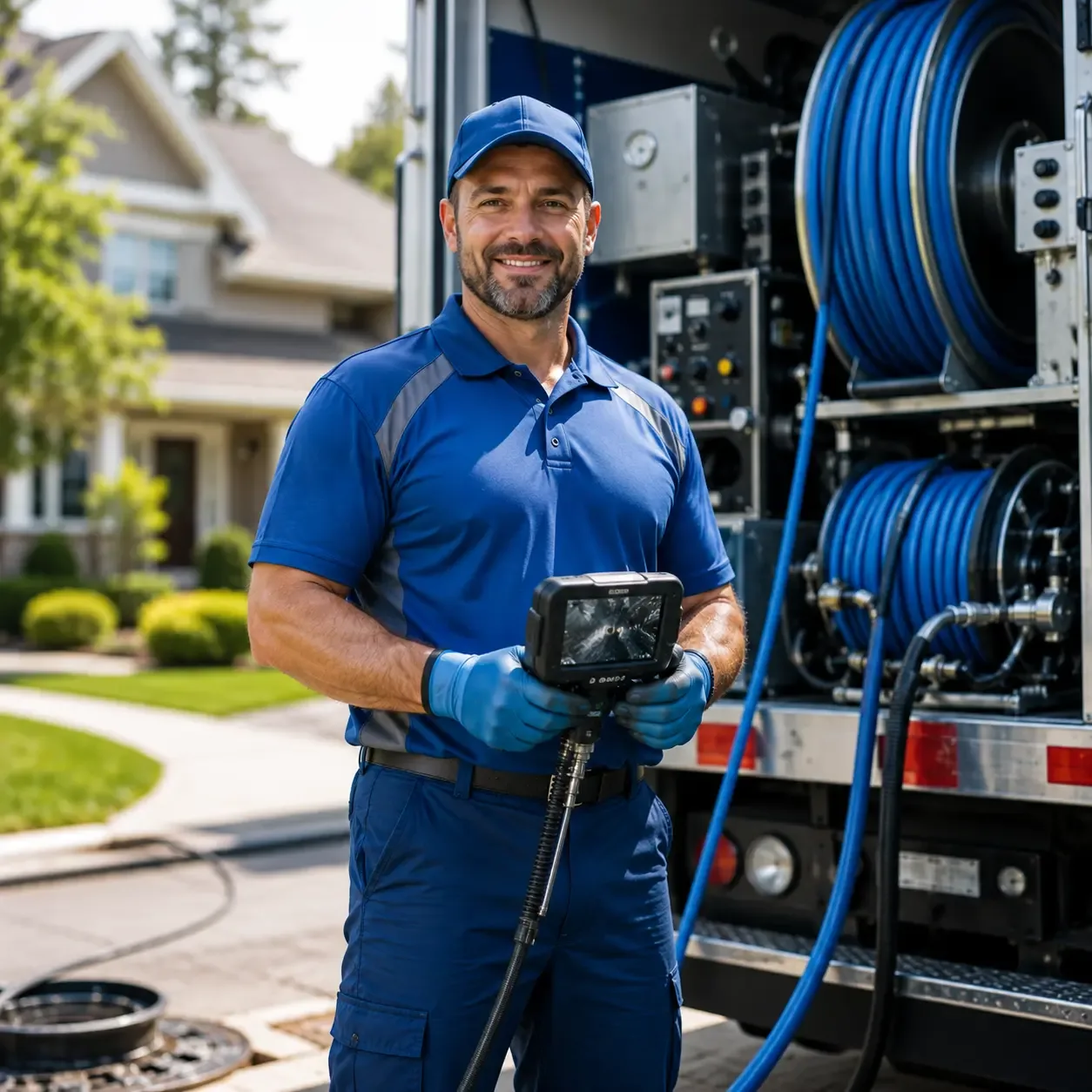 Local outdoor drain cleaning specialists in Albion, PA